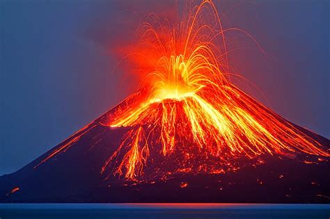 apa itu letusan gunung berapi